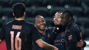 Swansea City 1-3 Manchester City: Record-breaking Premier League leaders reach last eight