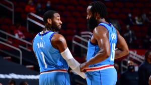 It was cool – Wall enjoys Harden connection in Rockets debut