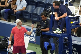 Jack Draper’s run at US Open ended by Andrey Rublev in fourth round
