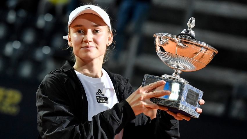 Defending champion Rybakina withdraws from Italian Open due to illness