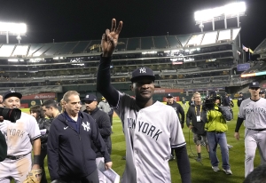 Domingo German throws 24th perfect game in major league history in Yankees&#039; 11-0 rout of Athletics