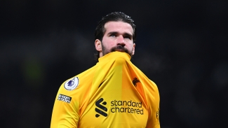 Alisson and Jota ruled out of Community Shield