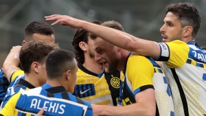 Inter 3-1 Roma: Serie A champions stretch winning home run