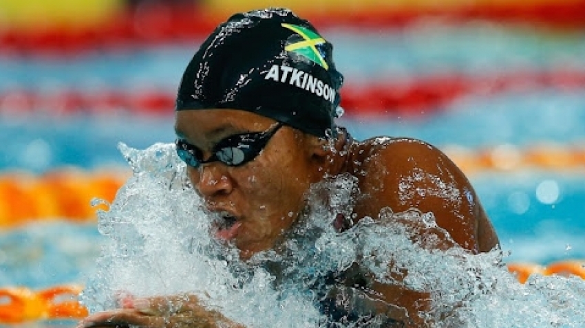 Alia Atkinson narrowly misses out on medal in Women&#039;s 100m breaststroke final at Short-course championships