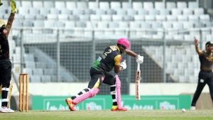 Russell&#039;s three wickets help Minister Group Dhaka beat Comilla Victorians in BPL