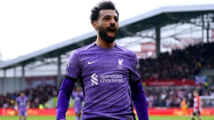 Mohamed Salah scores on return as Liverpool beat Brentford to stay top