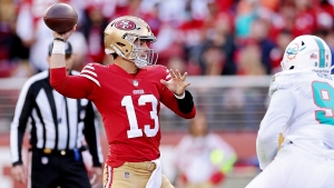 Shanahan believes 49ers still have a chance with rookie Purdy at quarterback