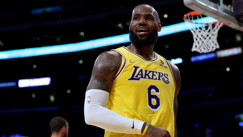LeBron James ruled out of 76ers game with knee soreness