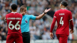 Liverpool captain Virgil van Dijk charged by FA after red card at Newcastle
