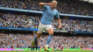 Manchester City 4-2 Crystal Palace: Haaland hat-trick ensures champions fight back again