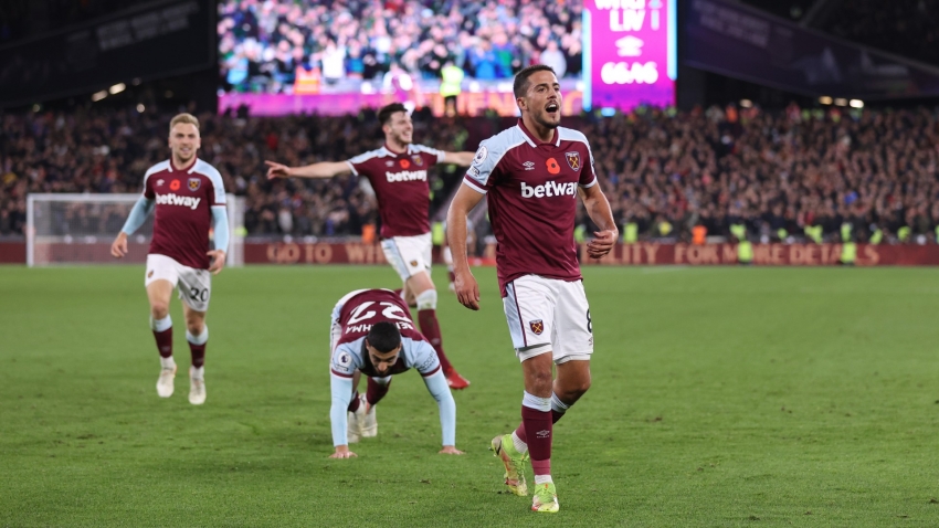 West Ham 3-2 Liverpool: Reds unbeaten run ends as Hammers move into third