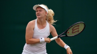 Fran Jones in tears after being forced out of French Open qualifying with injury