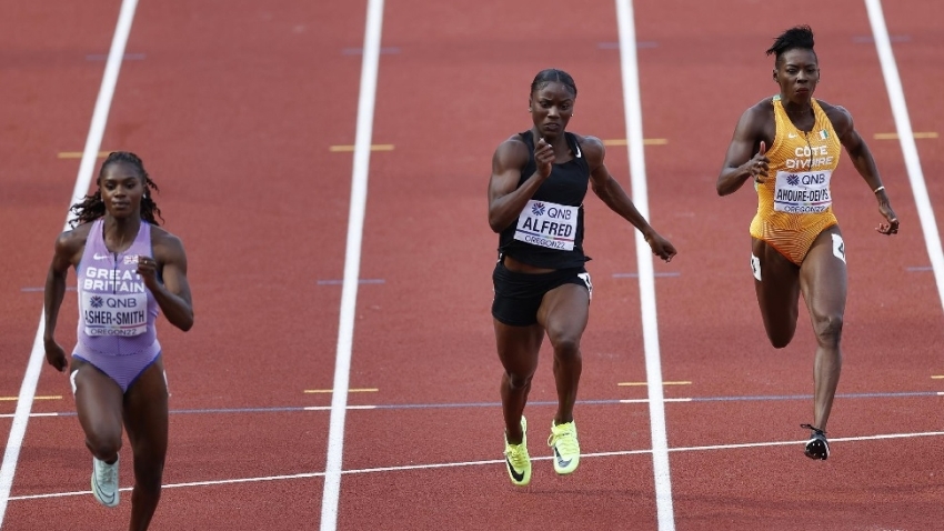 St Lucia's Julien Alfred sets sights on 60m world record, eager to test herself against the pros outdoors