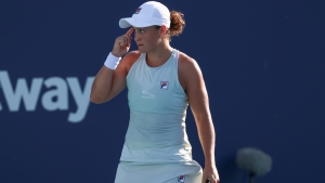 &#039;Never give up&#039; Barty staves off match point to secure comeback victory, Halep edges three-setter