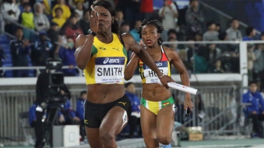 World champs gold medallist Jonielle Smith opens with 60m win in Boston, Akeem Bloomfield second in 400m