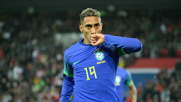 Brazil not feeling pressure of World Cup expectations, insists Raphinha
