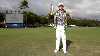 Kim Si-woo finishes with back-to-back birdies to win the Sony Open in Hawaii