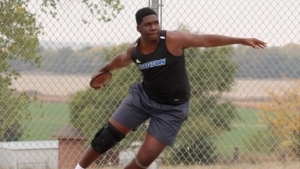 Barton County’s Brandon Lloyd (65.32m) sets NJCAA record to win discus at NJCAA Division 1 Championships in New Mexico