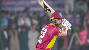 Brandon King scored 112 from 112 balls for his maiden ODI century.