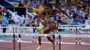 Anderson wins 60m hurdles in Berlin, Damion Thomas second; Barbados&#039;s Evelyn runs NR in 60m dash