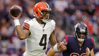 Browns QB Watson booed upon return from 11-game suspension in struggling display