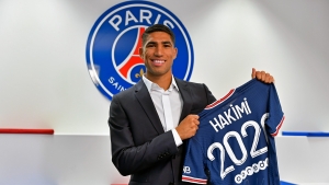 Hakimi makes Paris Saint-Germain debut in 4-0 friendly win