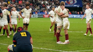 England hold off Argentina fightback to claim third place at World Cup
