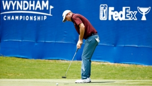 Henley lands eagle to open up two-stroke lead at Wyndham Championship