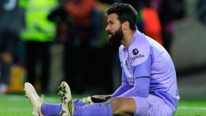 Alisson tells Liverpool to take inspiration from 2020-21 recovery