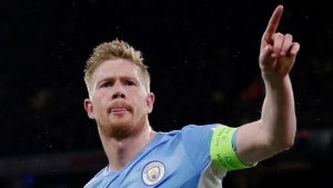 De Bruyne marks 50 not out in style as Man City persistence pays off