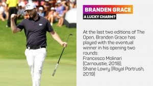 The Open: Rahm targets rare major double as Bland hits opening shot at Royal St George&#039;s
