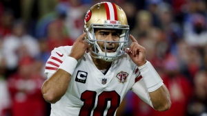 Garoppolo limited in practice as 49ers prepare for crucial Rams clash