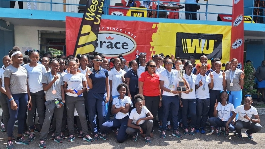 Edwin Allen celebrates 10th Girls' title at ISSA/GraceKennedy Championships: Coach Dyke promises many more titles to come