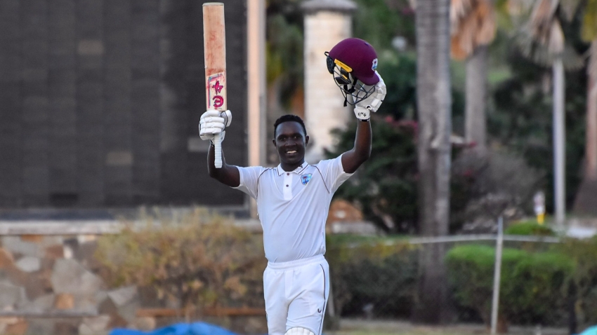 Anderson hundred puts West Indies Academy in strong position at stumps on day one of second four-day game against Emerging Ireland