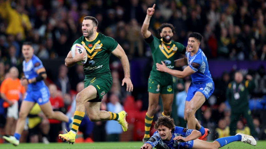 Australia 30-10 Samoa: Tedesco stars as Kangaroos ease to 12th Rugby League World Cup crown
