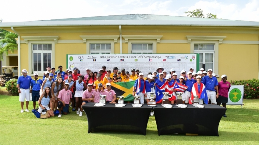 Puerto Rico emerge champions at 34th Caribbean Amateur Junior Golf Championships