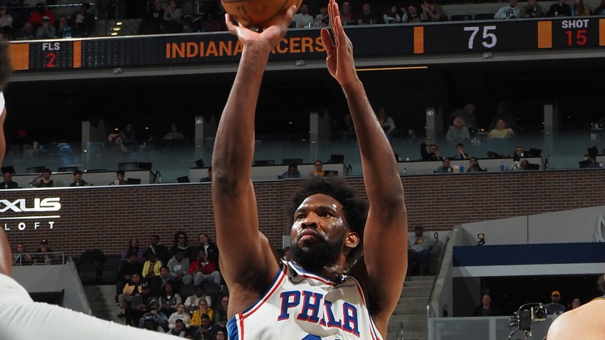 'Walking cheat code' Embiid on course for MVP - Pacers coach Carlisle