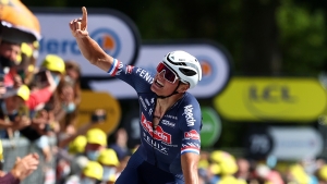 Tour de France: Van der Poel times it just right to take yellow jersey