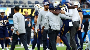 Chargers lose cornerback J.C. Jackson for the season, receiver Mike Williams out &#039;weeks&#039;