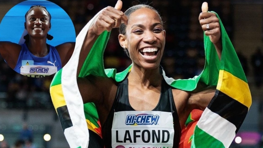 Dominica’s Thea LaFond’s historic triple jump gold inspired by Alfred’s 60m triumph: 