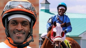 Barbadian jockey Chris Husbands