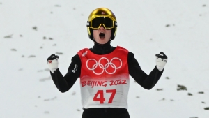 Winter Olympics: Lindvik ends Norway&#039;s long ski jumping wait