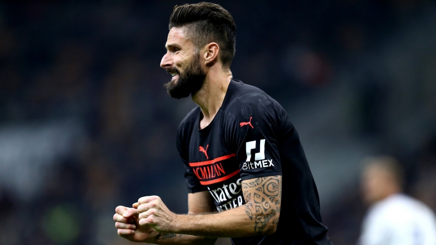 Giroud focused on winning Scudetto with Milan