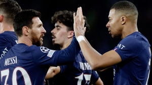 Paris Saint-Germain 7-2 Maccabi Haifa: Mbappe and Messi at the double as PSG secure last-16 place