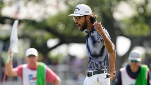 Akshay Bhatia survives injury and losing lead to win Texas Open