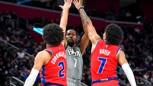 Durant&#039;s NBA season-high fuels Nets, triple-doubles for Giannis and LeBron