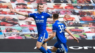 Manchester United 1-2 Leicester City: Soyuncu winner crowns Guardiola&#039;s Man City champions