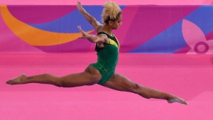 BREAKING NEWS: Jamaica gymnast Francis suffers torn ACL - limited to competition on Uneven Bars