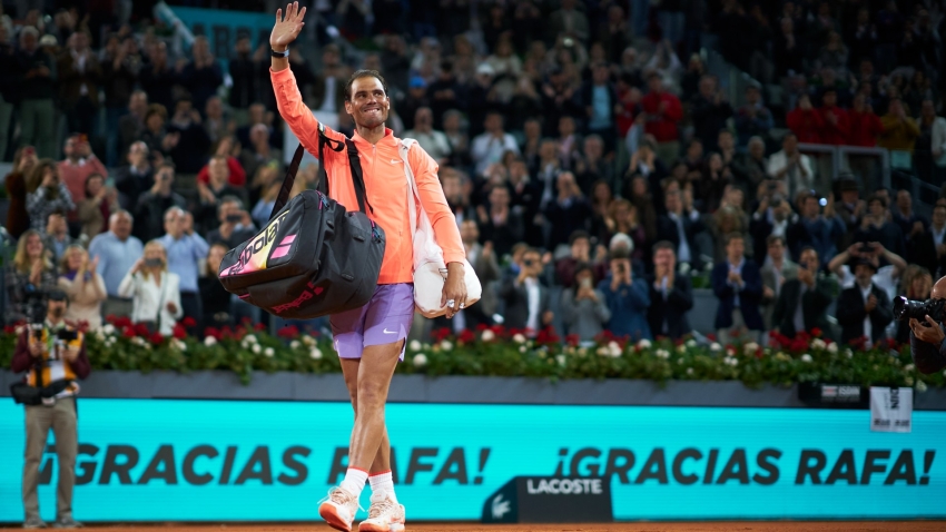 'I cannot thank you enough' - Nadal salutes supporters after Madrid Open farewell