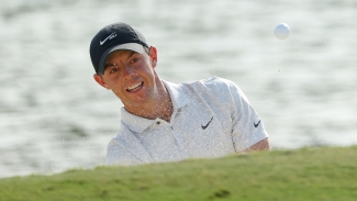 McIlroy, Berger and Ancer share first-round lead at Hero World Challenge